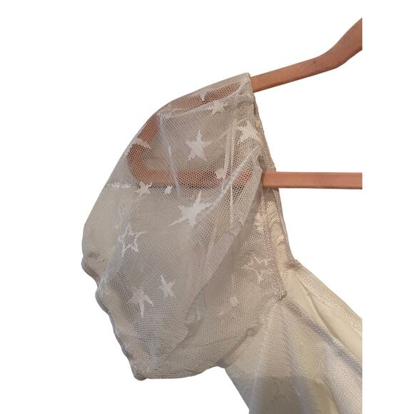 Le LIS ANTHROPOLOGIE BRAND Bodysuit NWT Stars Size Medium - Picture 4 of 6